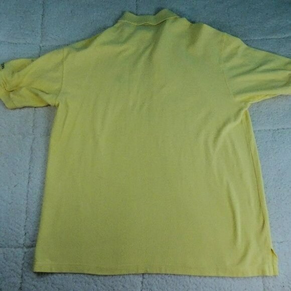 Masters Collection Yellow Polo Shirt Large - Picture 2 of 7